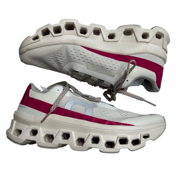 ON CLOUD On Running Cloudmonster Max Cushion Women's Running Shoes Size 7.5 - Picture 3 of 11